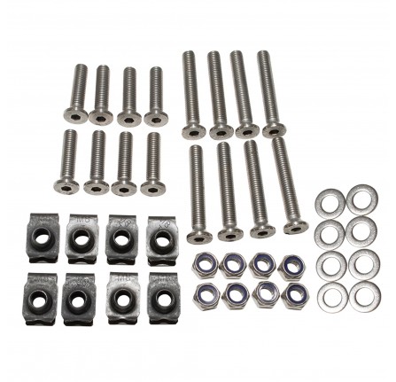 Land Rover Defender TD5 Complete Radius Arm Nuts & Bolts Kit – Front & Rear (Flo-Flex)