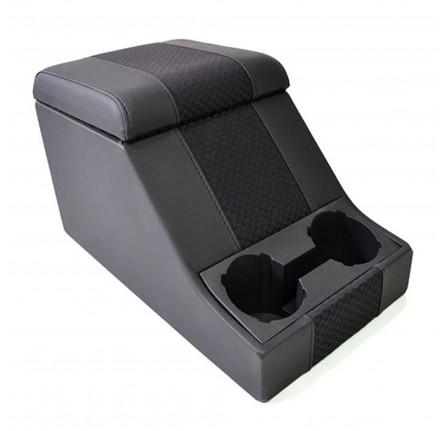 Premium Cubby Box - Vinyl W. Black Span Centre Panels & Blac