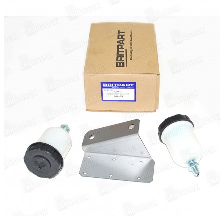 Replacment Reservoir Kit Series 2 Brake and Clutch Contains 2 Plastic Reservoirs and Bracket
