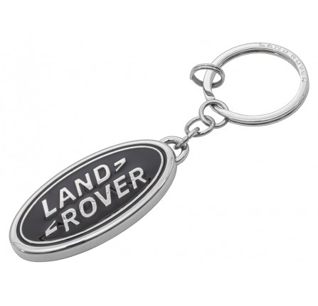 Land Rover Oval Metal Keyring