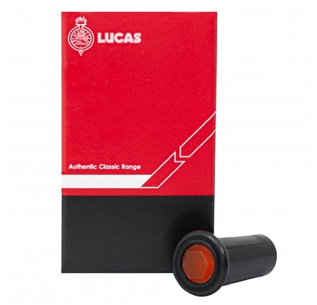 Lucas Warning Light Lens Trailer Orange