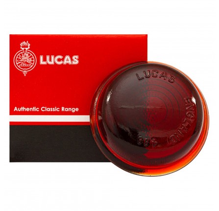 Lucas Glass Lens Red