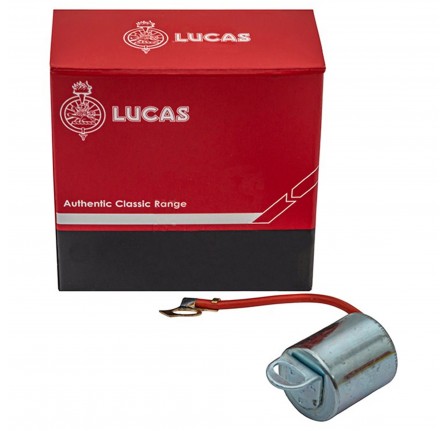 Lucas Condenser 1954-76 4+6 Cylinder & 101 V8 Black Red Box