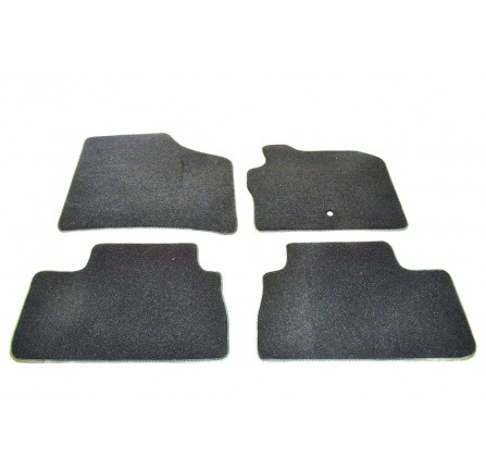 Freelander 2 RHD Ebony Carpet Mat Set Of 4 Front and Rear Contour Set