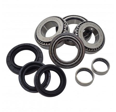 OEM - Rear Non-locking Differential Overhaul Kit Kit Includes Drive Shaft Needle Roller Bearings, Total Of 6 Bearings and 3 Oil Seals.