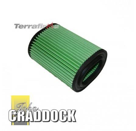 Green Cotton Performance Air Filter Fits Range Rover L322 4.4 V8 2002-2006