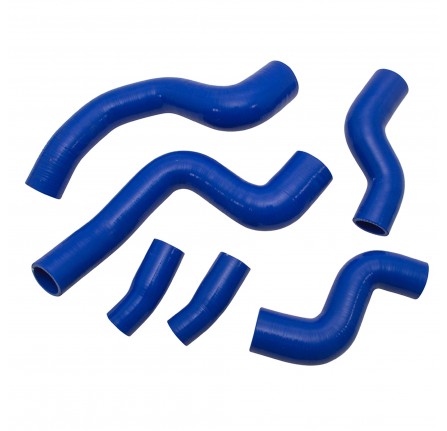 Rrs TDV8 Blue Silicone Turbo Hose Kit 6 Piece