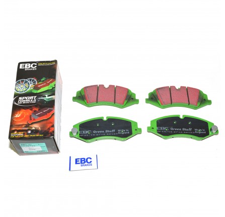 Front Ebc Green Stuff Pads Discovery 4