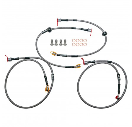No Longer Available Brake Hose Kit - Goodridge (Range Rover L322)