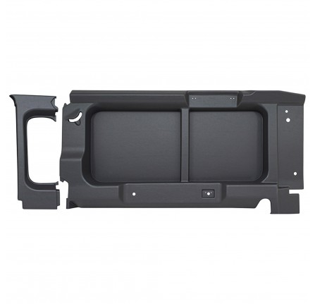 90 Rear Dark Grey Window Surround without Window Cut Out