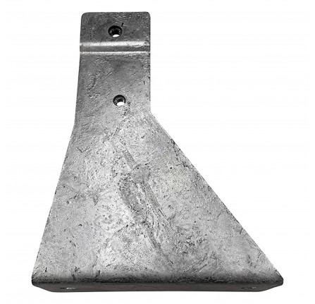 Galv Rhs Front Centre Seatbelt Bracket for Defender 90
