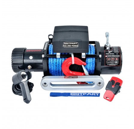 Britpart 12000LBS 24V with with Dyneema Rope