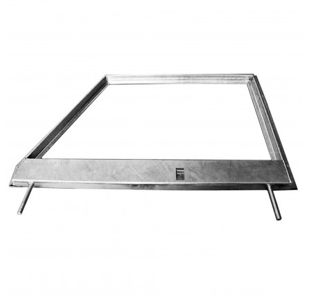 Galvanised Door Top RH (No Glass) Land Rover 1958-84. (Alloy Skin)