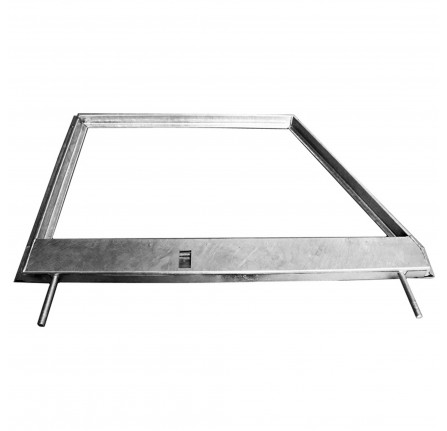 Galvanised Door Top LH (No Glass) Land Rover 1958-84. (Alloy Skin)