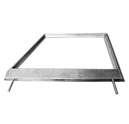 Galvanised RH Door Top Frame Series 2 and 2A (Alloy Skin) Unglazed