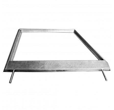 Galvanised LH Door Top Frame Series 2 and 2A (Alloy Skin) Unglazed