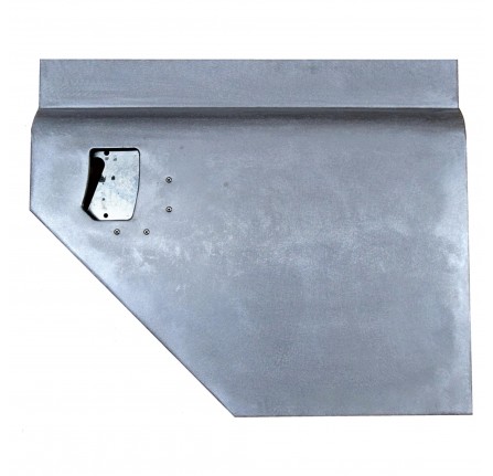 Galvanised RH Rear Side Door Bottom. (No Lock Hole)