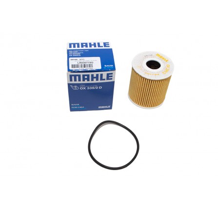 Mahle -oil Filter Element Defender TD4 to DA444247 2013MY from 7A000001 and Freelander 2