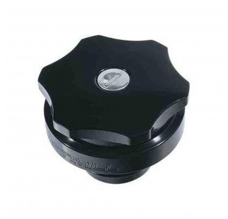 Optimill Defender Fuel Cap TD5/Tdci (Billet Aluminium) - Black