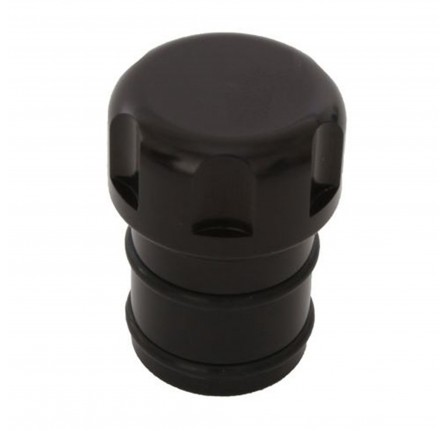 Optimill Cigarette Lighter Plug (Billet Aluminium) - Black