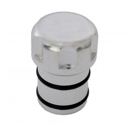 Optimill Cigarette Lighter Plug (Billet Aluminium) - Silver