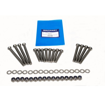 2ND Row Door Bolt Kit S/S for Defender