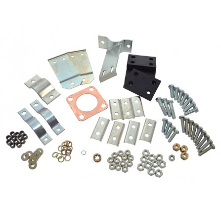 Exhaust Fitting Kit LHD Inc. Gasket Intermediate and Rear