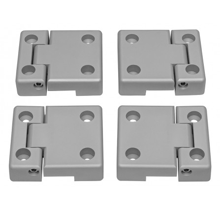 Defender Door Hinges 2ND Row Aluminium