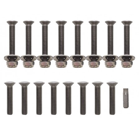 Puma Front Door Bolt Kit Stainless Steel (2 Door Kit)