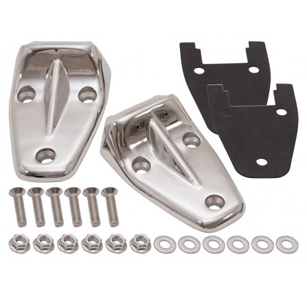 Defender Stainless Steel Bonnet Hinge Kit