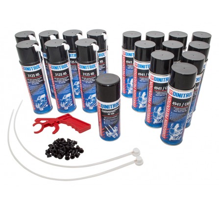 Dinitrol Rust Proofing Aerosol Kit - Large Car