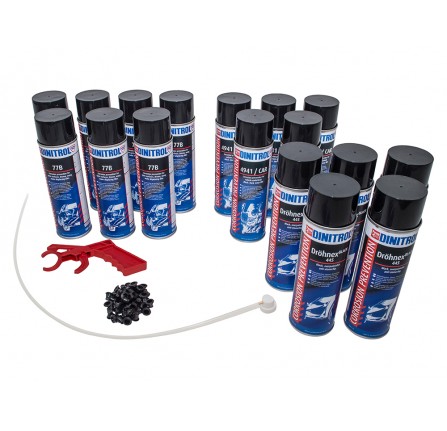 Dinitrol New Vehicle Rust Proofing Aerosol Kit