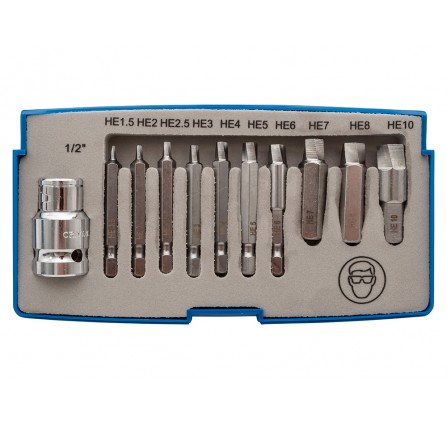 11 Piece Screw Extractor Set