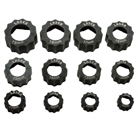 12 Piece Damaged Nut/Bolt Extractor