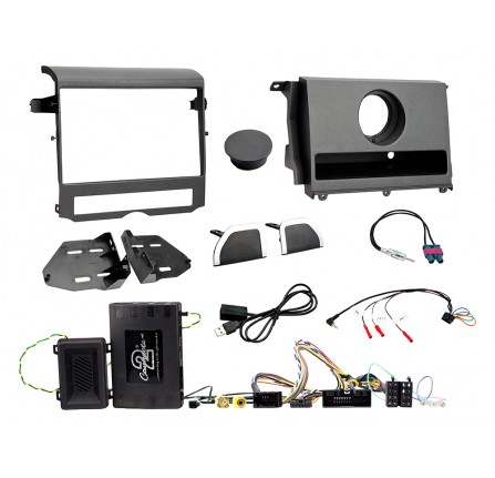 Double Din Radio Install Fascia for Discovery 4