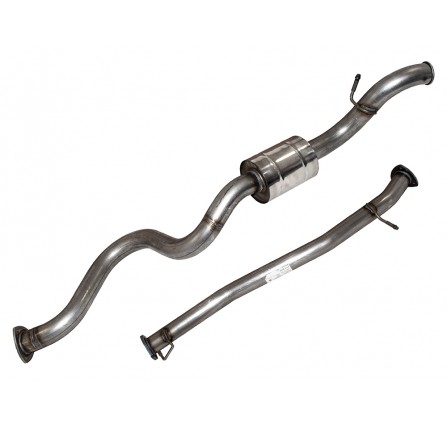 Sports Stainless Steel Exhaust for Defender 110 2.2 Puma