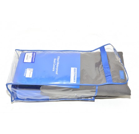 Waterproof Seat Covers - Grey/Front for Range Rover P38