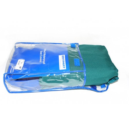 Discovery 1 Waterproof Seat Covers - Green/Front