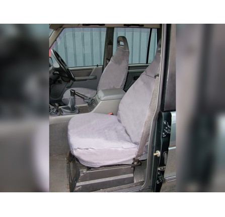 Discovery 1 Waterproof Seat Covers - Grey/Front