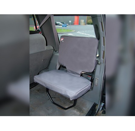 Grey Waterproof Rear Boot Dickie Seat Covers