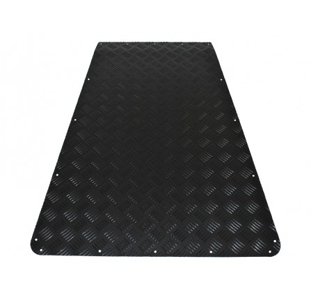 Bonnet Protecter Satin Black Pre Drilled for Defender 83-06