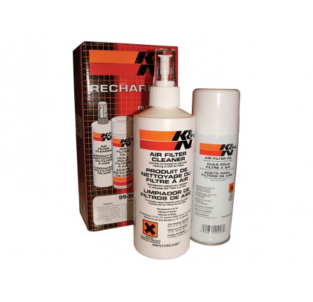 K & N Cleaning Kit 200ML Cleaning Fluid & 200ML Oil