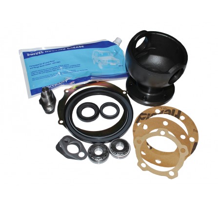 Swivel Kit Discovery 1 and Range Rover Classic with 8mm Seals Kit Includes Swivel Housing Swivel Pin Brg Gasket Oil Seals Plate Shims Joint Washers Swivel Pin Upper and Grease