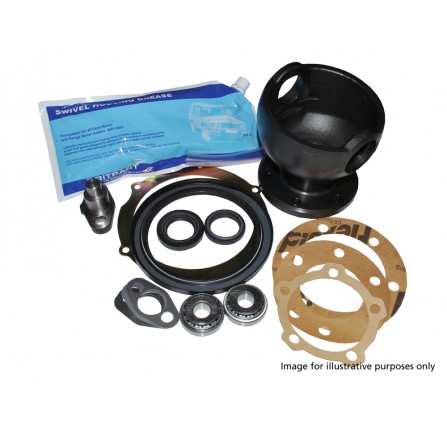 OEM - Swivel Kit Discovery 1 and Range Rover Classic Non Abs Kit Includes Swivel Housing Swivel Pin Brg Gasket Oil Seals Plate Shims Joint Washers Swivel Pin Upper and Grease