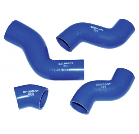 Disco 2 TD5 Blue Turbo Silicone Hose Kit 4 Piece