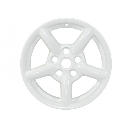 16X8 White Zu Land Rover Alloy Wheel 38mm Offset