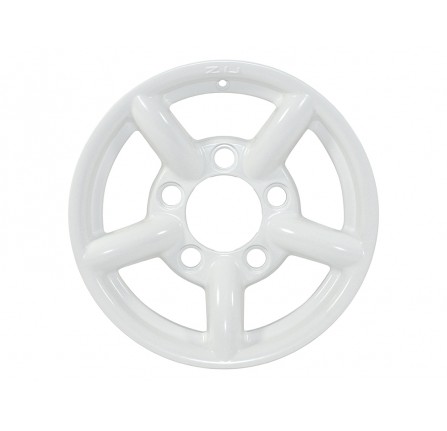 16X7 White Zu Land Rover Alloy Wheel 11mm Offset