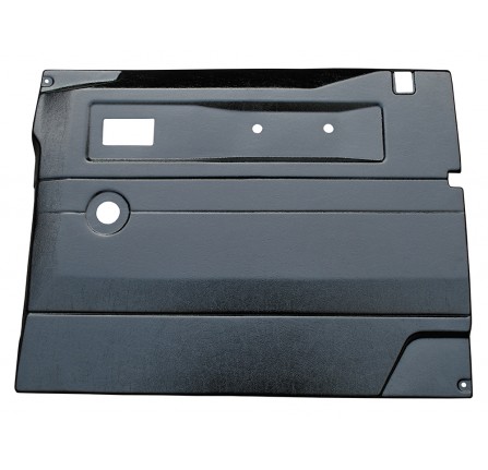 Defender RH Front Black Plastic Door Trim Manual Windows
