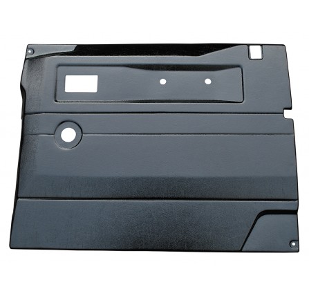 RH Front Black Plastic Door Trim Manual Windows for Defender
