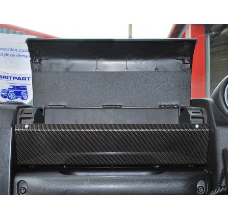 Glove Box Kit Carbon Finish for Defender Puma 2007 Onwards